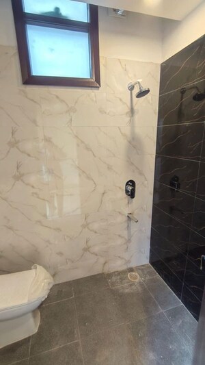 Bathroom in 3 BHK Builder Floor at Malviya Nagar – for Rent