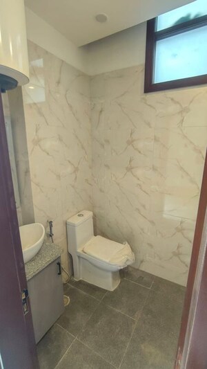 Bathroom in 3 BHK Builder Floor at Malviya Nagar – for Rent