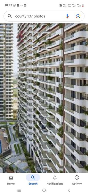 5 BHK Apartment – Exterior View View at ABA County 107, Sector 107 - for Rent