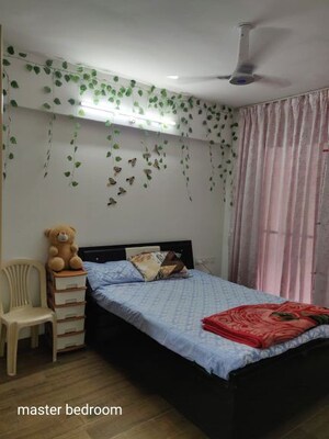 Bedroom in 3 BHK Apartment at Unique K Town, Kiwale – for Sale