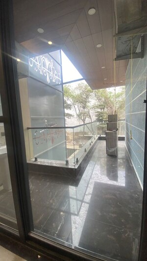 Balcony in 3 BHK Independent House at Omaxe NRI City Center, Omega Ii Greater Noida – for Rent