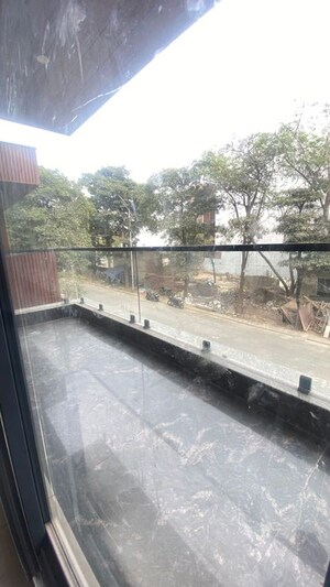 Balcony in 3 BHK Independent House at Omaxe NRI City Center, Omega Ii Greater Noida – for Rent