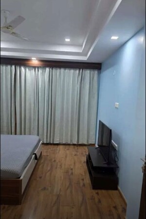 Living Room in 4 BHK Apartment at Eldeco Elegante, Vibhuti Khand – for Rent
