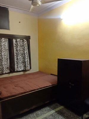 Bedroom in 1 BHK Builder Floor at Mukherjee Nagar – for Rent