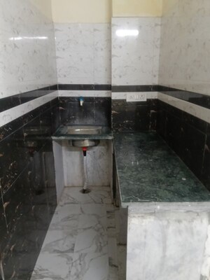 Kitchen in 1 RK Builder Floor at Outram Lines – for Rent