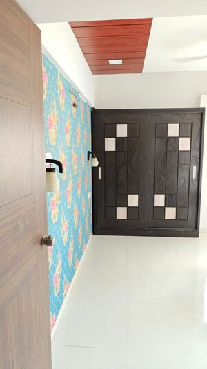 Building Lobby in 3 BHK Apartment at Vijaylaxmi River Residency, Chikhali – for Rent