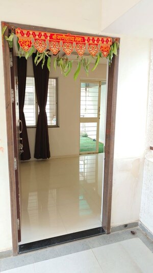 Building Lobby in 3 BHK Apartment at Vijaylaxmi River Residency, Chikhali – for Rent