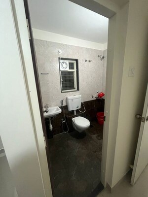 Bathroom in 3 BHK Apartment at Pharande Vaanya, Moshi – for Rent