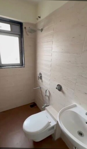 Bathroom in 2 BHK Apartment at Oxford Navrang Navkar, Goregaon West – for Rent