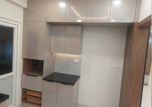 Kitchen in 3 BHK Apartment at Rajapushpa Provincia, Narsingi – for Rent