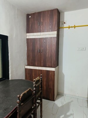 Dining area in 1 BHK Independent House at Mora – for Rent