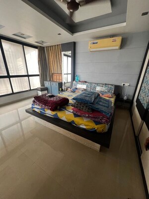 Bedroom in 3 BHK Apartment at Adajan – for Rent