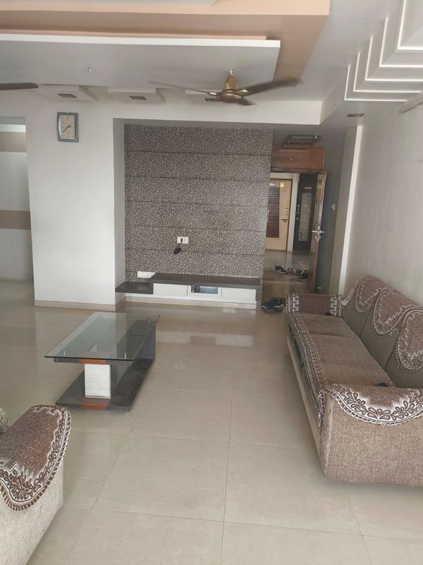 3 BHK + Pooja Room,Servant Room,Extra Room Apartment For Rent in Adajan