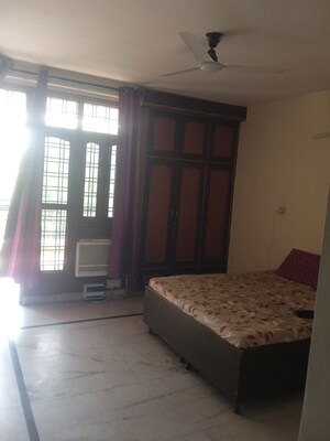 Living Room in 3 BHK Apartment at Mohit House, Sushant Lok I – for Rent