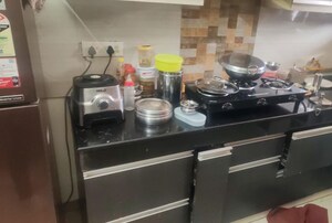 Kitchen in 2 BHK Builder Floor at Sector 35 – for Rent