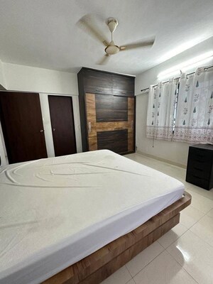 Bedroom in 2 BHK Apartment at Gera Emerald City, Kharadi – for Rent