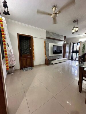 Living Room in 2 BHK Apartment at Gera Emerald City, Kharadi – for Rent