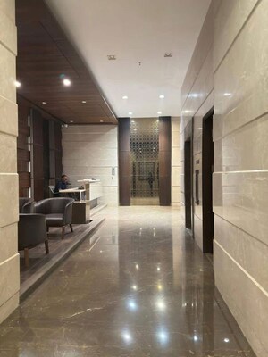 Building Lobby in 3 BHK Apartment at Kalpataru Siddhanchal 8, Kapur Bawdi – for Rent