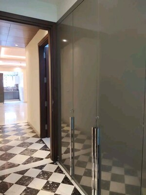 Building Lobby in 3 BHK Builder Floor at Palm Residency Chhatarpur, Chattarpur – for Rent