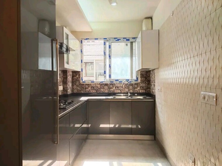 Kitchen, palm-residency-chhatarpur 3 Bedroom 1500 Sq.Ft. Builder Floor In Chattarpur Delhi 10166580