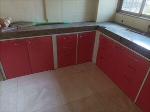 Kitchen in 2 BHK Apartment at Charms Residency CHS, Brahmand – for Rent