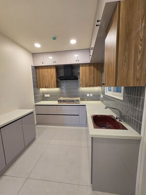 Kitchen in 3 BHK Apartment at Jayabheri The Nirvana, Gopanpally – for Rent