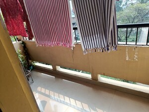 Balcony in 3 BHK Apartment at Kahilipara – for Rent