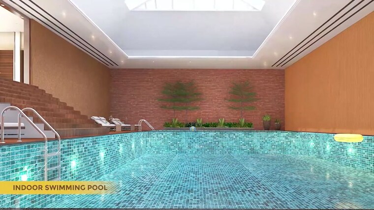 Swimming Pool, candeur-lakescape 3 Bedroom 1917 Sq.Ft. Apartment In Kondapur Hyderabad 10166598