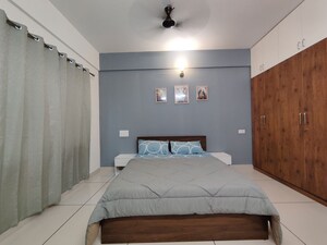 Bedroom in 3 BHK Apartment at Vars Parkwood, Bellandur – for Rent
