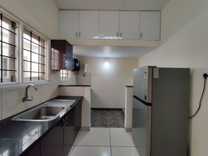 Kitchen in 3 BHK Apartment at Vars Parkwood, Bellandur – for Rent