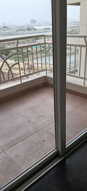 Balcony in 3 BHK Apartment at The Center Court, Sector 88a – for Rent
