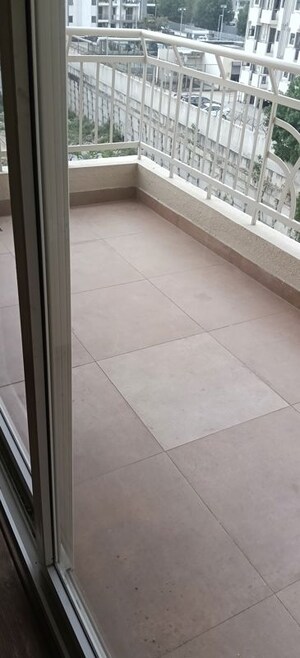 Balcony in 3 BHK Apartment at The Center Court, Sector 88a – for Rent