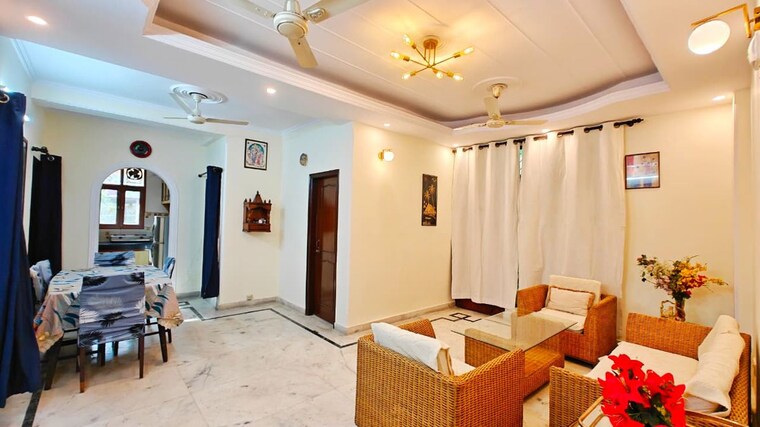 Living Room, vaishali sector 6 3 Bedroom 1375 Sq.Ft. Builder Floor In Vaishali Sector 6 Ghaziabad 10166635