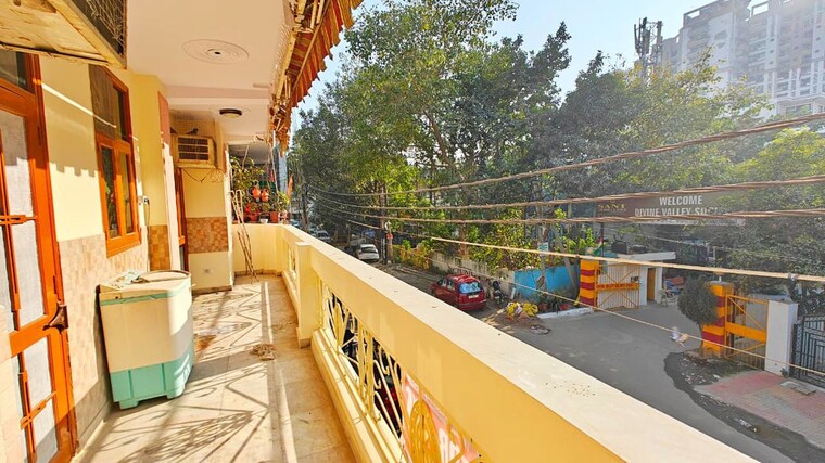 Balcony, vaishali sector 6 3 Bedroom 1375 Sq.Ft. Builder Floor In Vaishali Sector 6 Ghaziabad 10166635