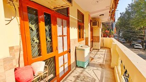 Balcony in 3 BHK Builder Floor at Vaishali Sector 6 – for Rent