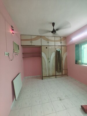 Bathroom in 1 BHK Apartment at Sai Sangh CHS, Nerul – for Rent