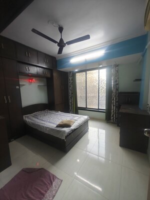 Living Room in 2 BHK Apartment at Seawoods – for Rent