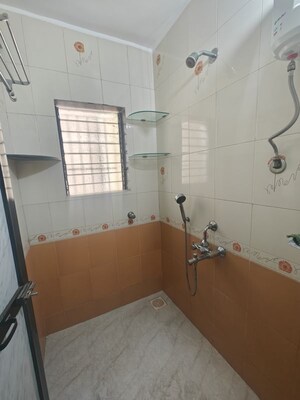 Bathroom in 1 BHK Apartment at Nerul – for Rent