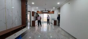 Living Room in 3 BHK Apartment at Bollineni Bion, Kothaguda – for Rent