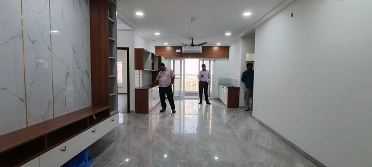 Living Room, bollineni-bion 3 Bedroom 2300 Sq.Ft. Apartment In Kothaguda Hyderabad 10166677