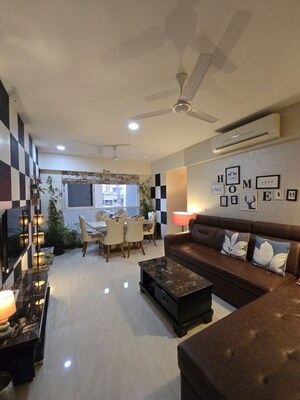 Living Room in 2 BHK Apartment at Supreme 19, Lokhandwala – for Rent