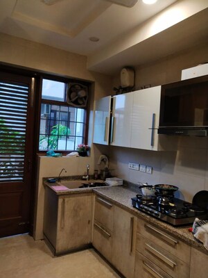 Kitchen in 3 BHK Builder Floor at South City Arcade, Sector 41 – for Rent