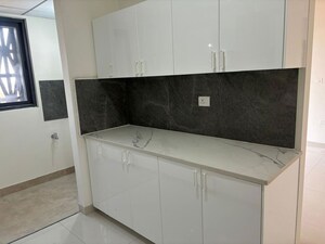 Kitchen in 3 BHK Apartment at Puravankara Purva Atmosphere, Thanisandra Main Road – for Rent