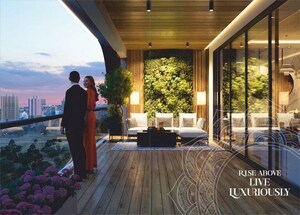 Balcony in 3 BHK Apartment at Divyansh Green Heights, Pi I And Ii Greater Noida – for Sale