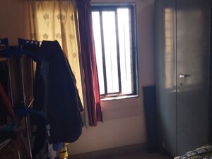 Living Room in 1 BHK Apartment at Destiny Heights, Mulund East – for Rent