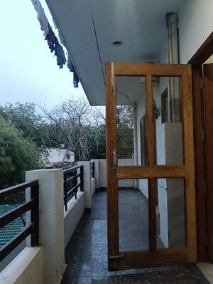 Balcony in 3 BHK Builder Floor at Sector 15i – for Rent