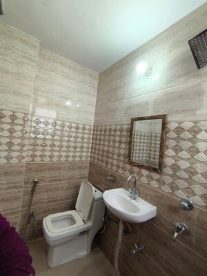 Bathroom in 2 BHK Builder Floor at Sector 15 ii – for Rent