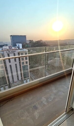 Balcony in 2 BHK Apartment at LnT Elixir Reserve, Powai – for Rent