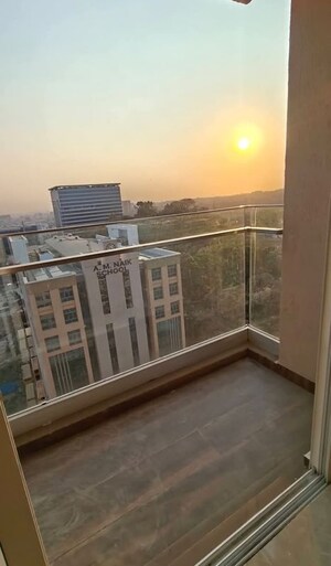 Balcony in 2 BHK Apartment at LnT Elixir Reserve, Powai – for Rent