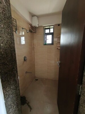 Bathroom in 1 BHK Apartment at Sunteck Avenue 2, Goregaon West – for Rent
